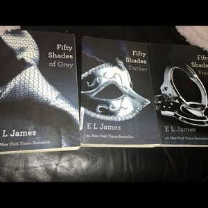 50 shades trilogy SOLD ON MERCARI